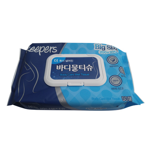 키퍼스 폭이 넓은 바디물티슈