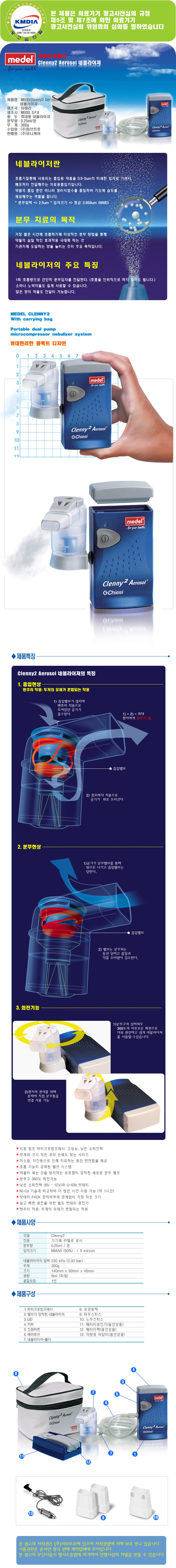 메델 Family Silver 네블라이져